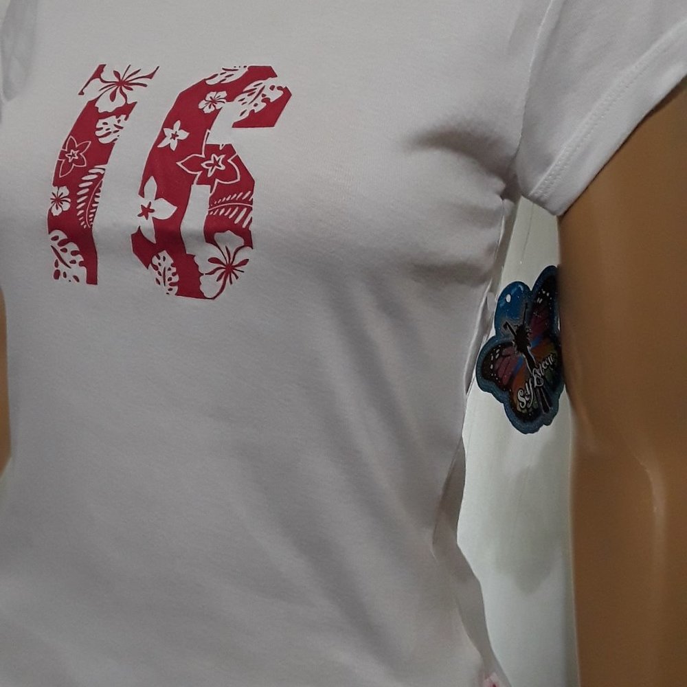 SELF ESTEEM,   WOMEN'S T-SHIRT,   WHITE COLOR. - Picture 2 of 5